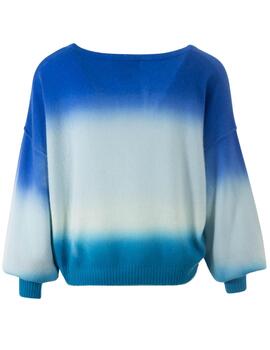 Jersey DIP DYE BALLOON SWEAT Degradado azules