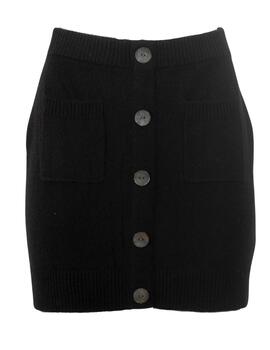 Falda MARVIN MINI SKIRT Negro