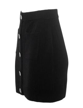 Falda MARVIN MINI SKIRT Negro