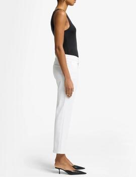 Pantalón CALIE STRAIGHT ANKLE SOLEIL Blanco